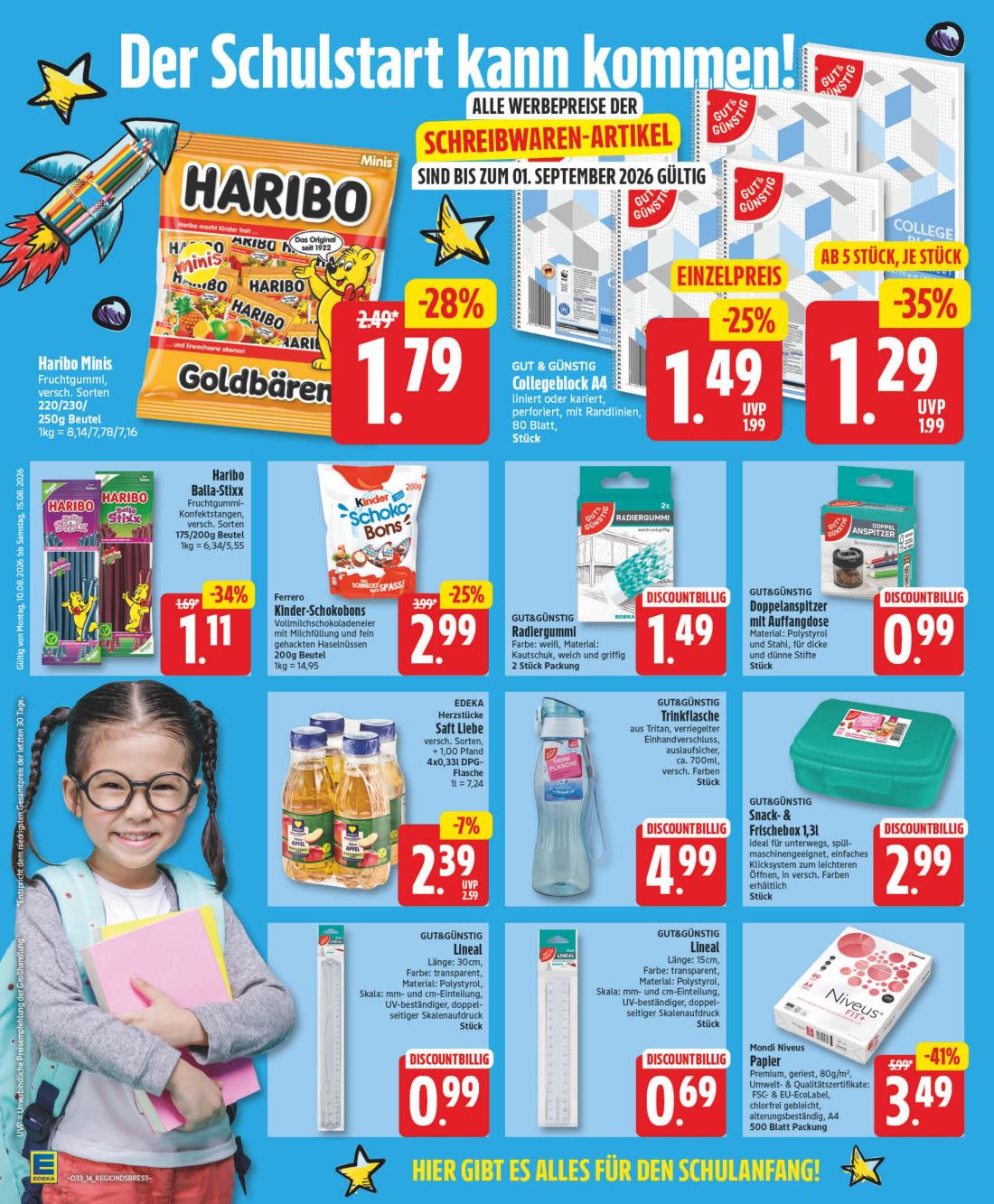 np - NP - Edeka - Hemmingen Prospekt nächste Woche – von Montag 10.08.2026 bis Samstag 15.08.2026 - page: 14