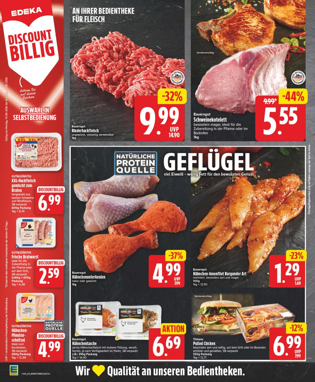 np - NP - Edeka - Hemmingen Prospekt nächste Woche – von Montag 10.08.2026 bis Samstag 15.08.2026 - page: 4