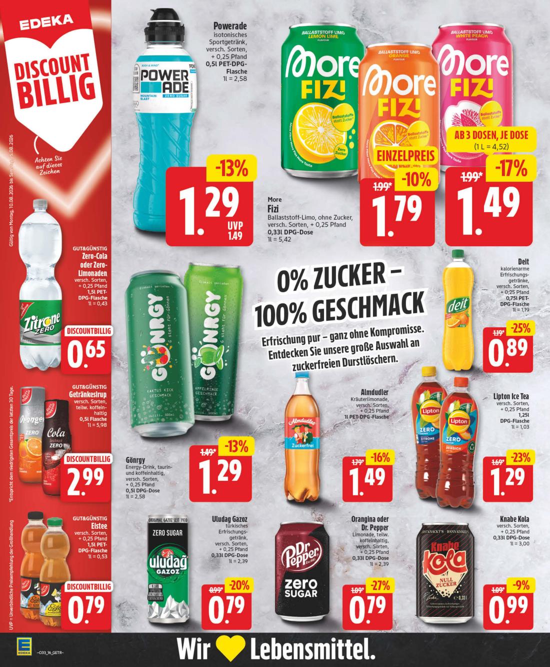 np - NP - Gehrden Prospekt nächste Woche – von Montag 10.08.2026 bis Samstag 15.08.2026 - page: 16