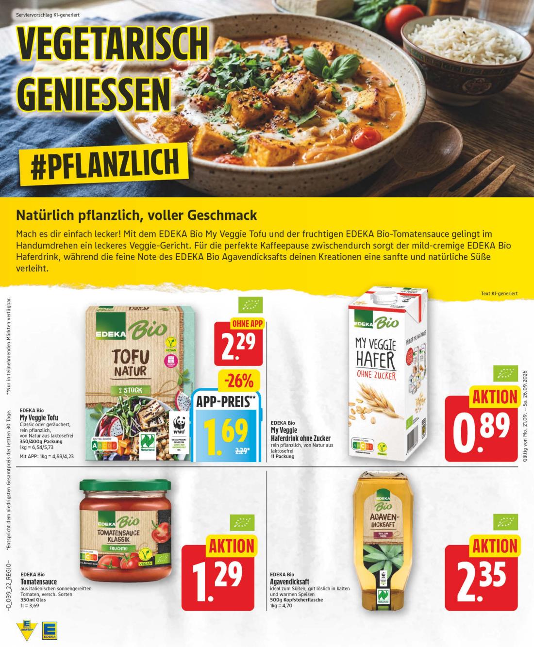 np - NP - Hemmingen Prospekt nächste Woche – von Montag 21.09.2026 bis Samstag 26.09.2026 - page: 21