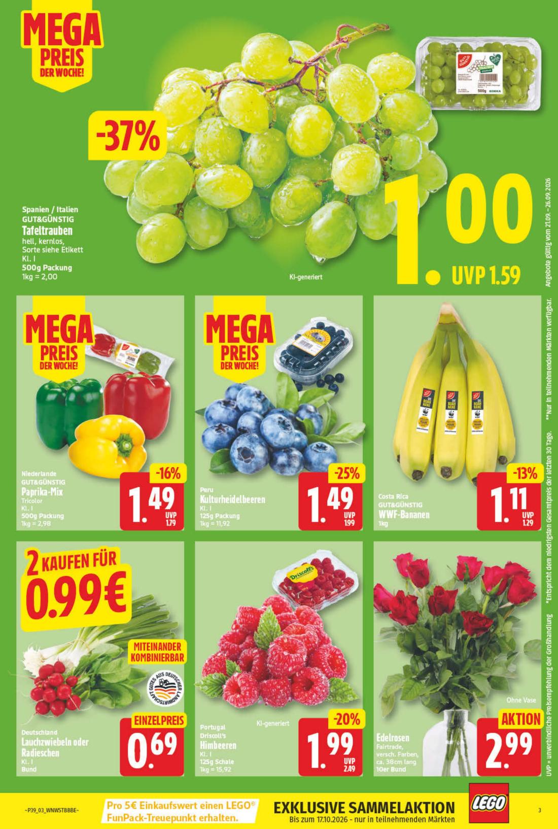 np - NP - Edeka - Hessisch Oldendorf, Wennigsen Prospekt nächste Woche – von Montag 21.09.2026 bis Samstag 26.09.2026 - page: 3