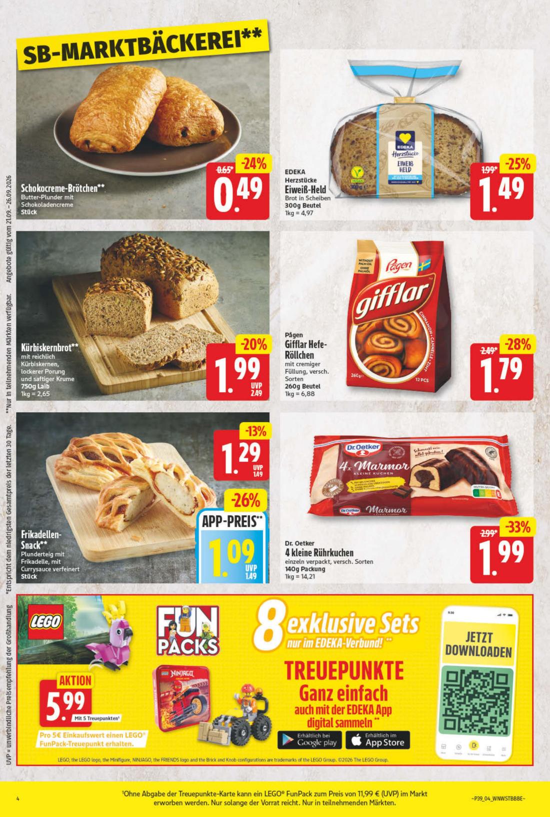 np - NP - Edeka - Hessisch Oldendorf, Wennigsen Prospekt nächste Woche – von Montag 21.09.2026 bis Samstag 26.09.2026 - page: 4