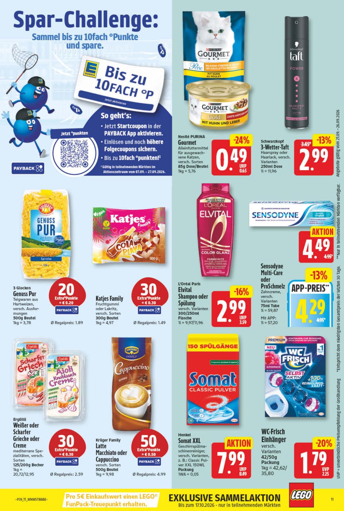 np - NP - Edeka - Hessisch Oldendorf, Wennigsen Prospekt nächste Woche – von Montag 21.09.2026 bis Samstag 26.09.2026 - page: 11