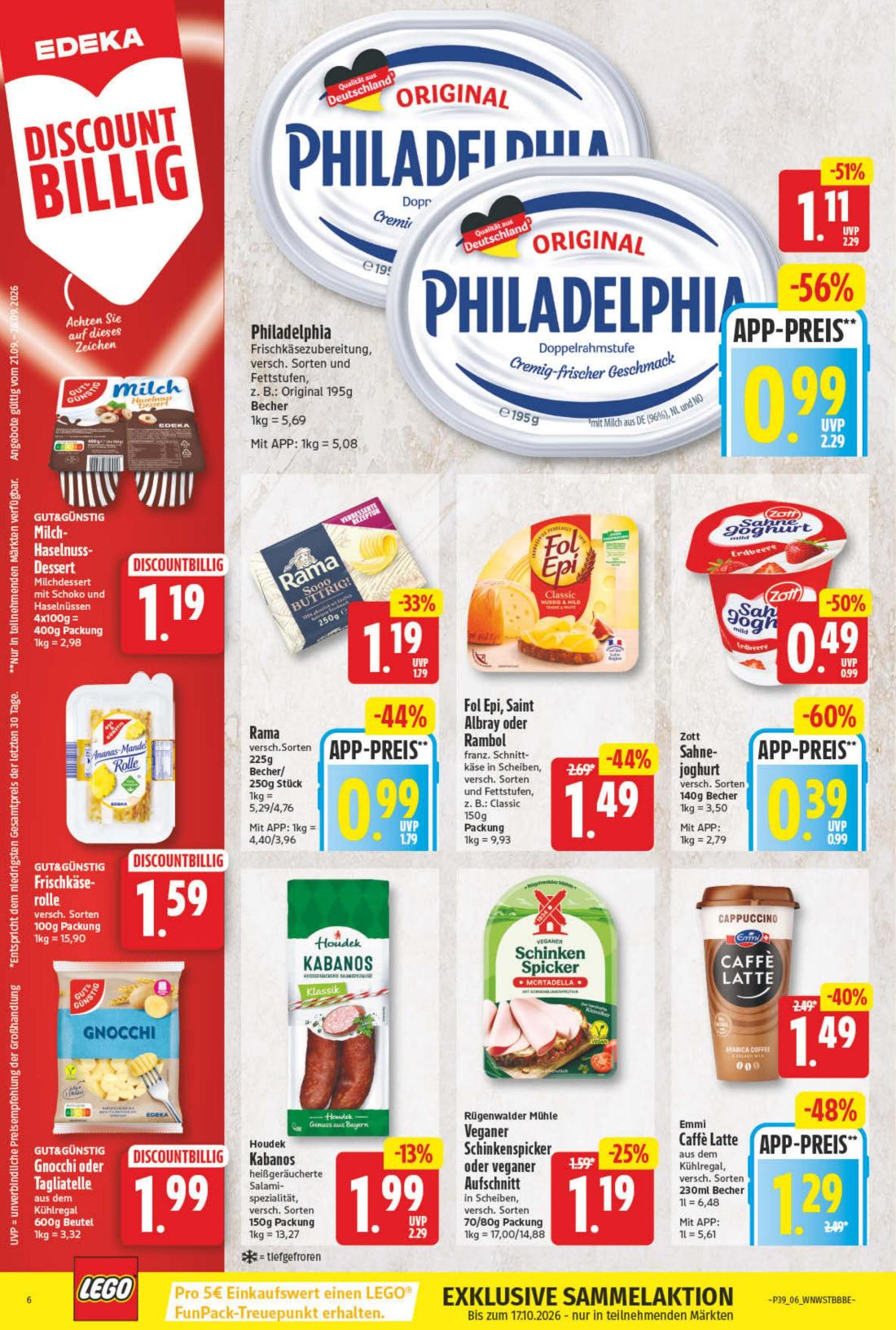 np - NP - Edeka - Hessisch Oldendorf, Wennigsen Prospekt nächste Woche – von Montag 21.09.2026 bis Samstag 26.09.2026 - page: 6
