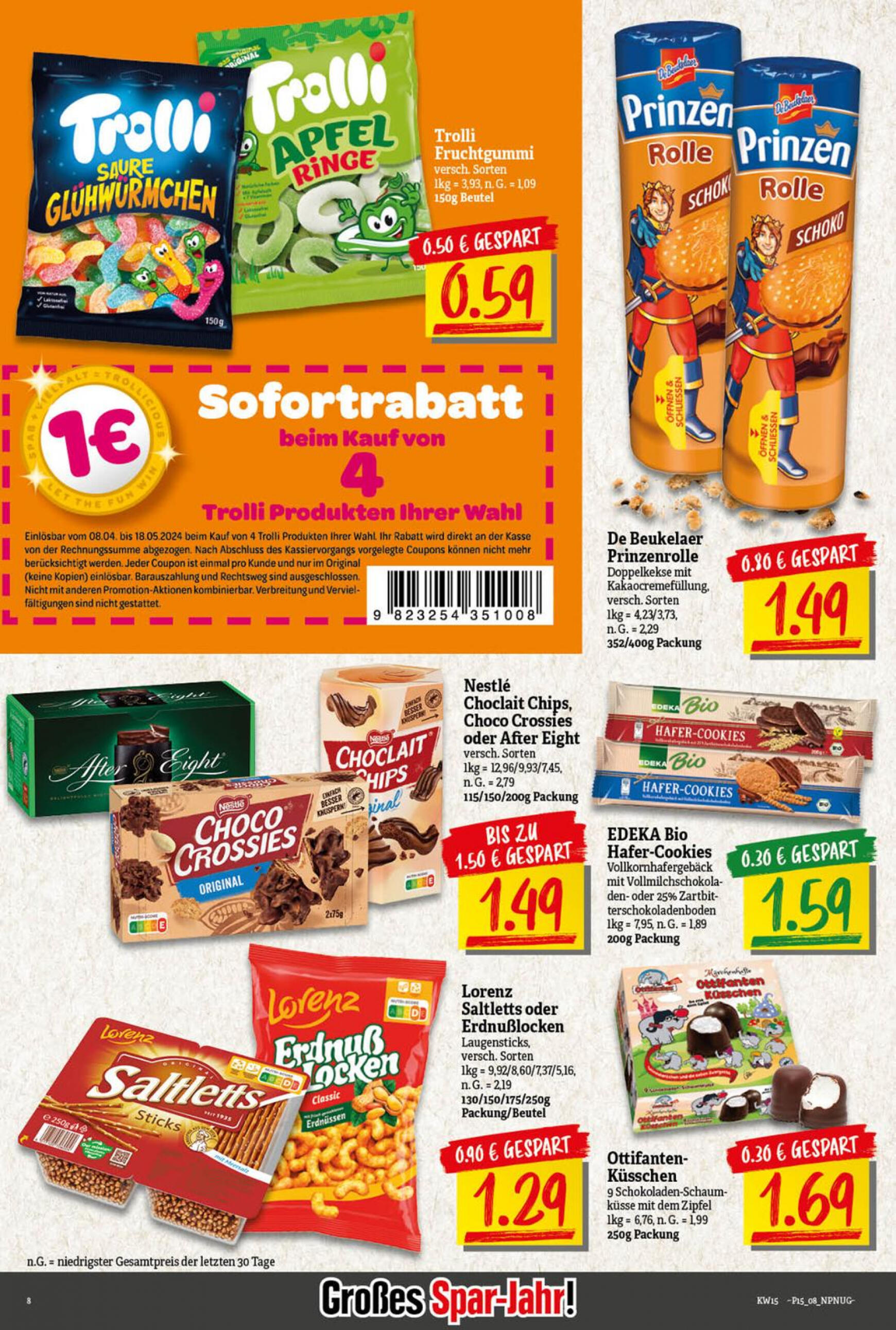 np - Flyer NP - Edeka aktuell 08.04. - 13.04. - page: 8
