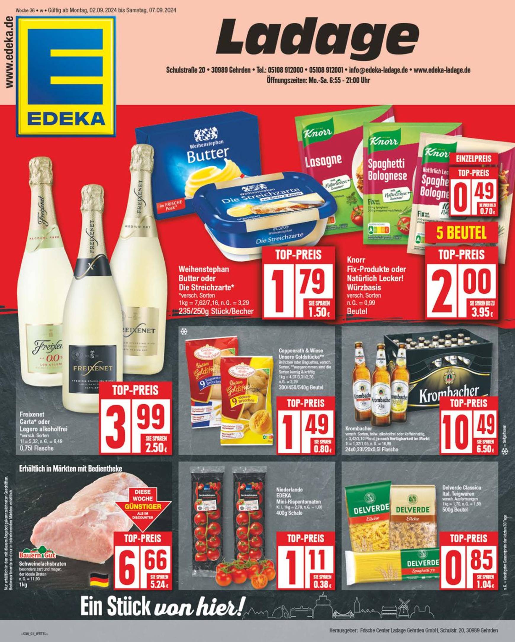 np - NP - Edeka - Gehrden-Prospekt gültig ab 02.09. - 07.09.