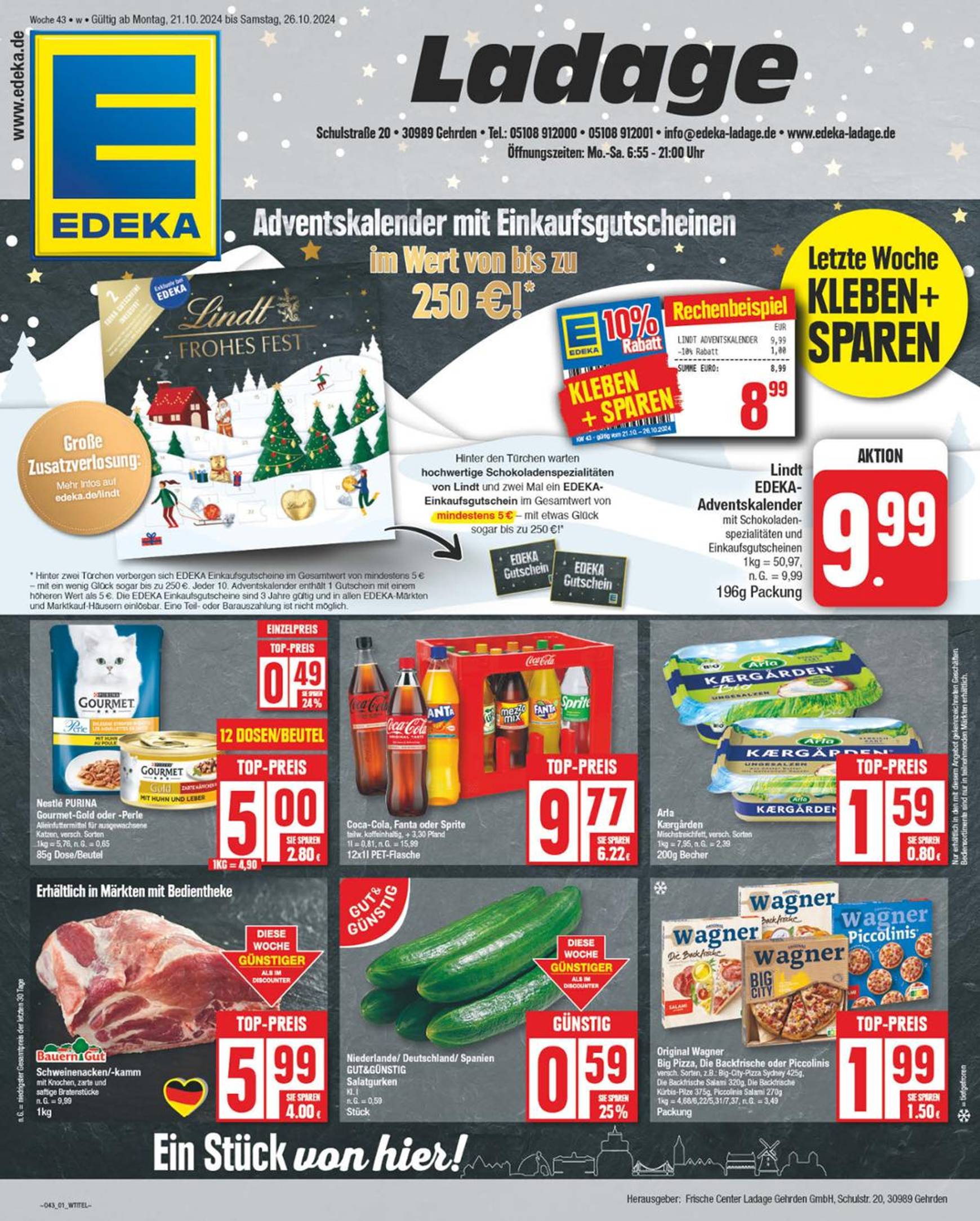 np - NP - Edeka - Gehrden-Prospekt gültig von 21.10. bis 26.10.