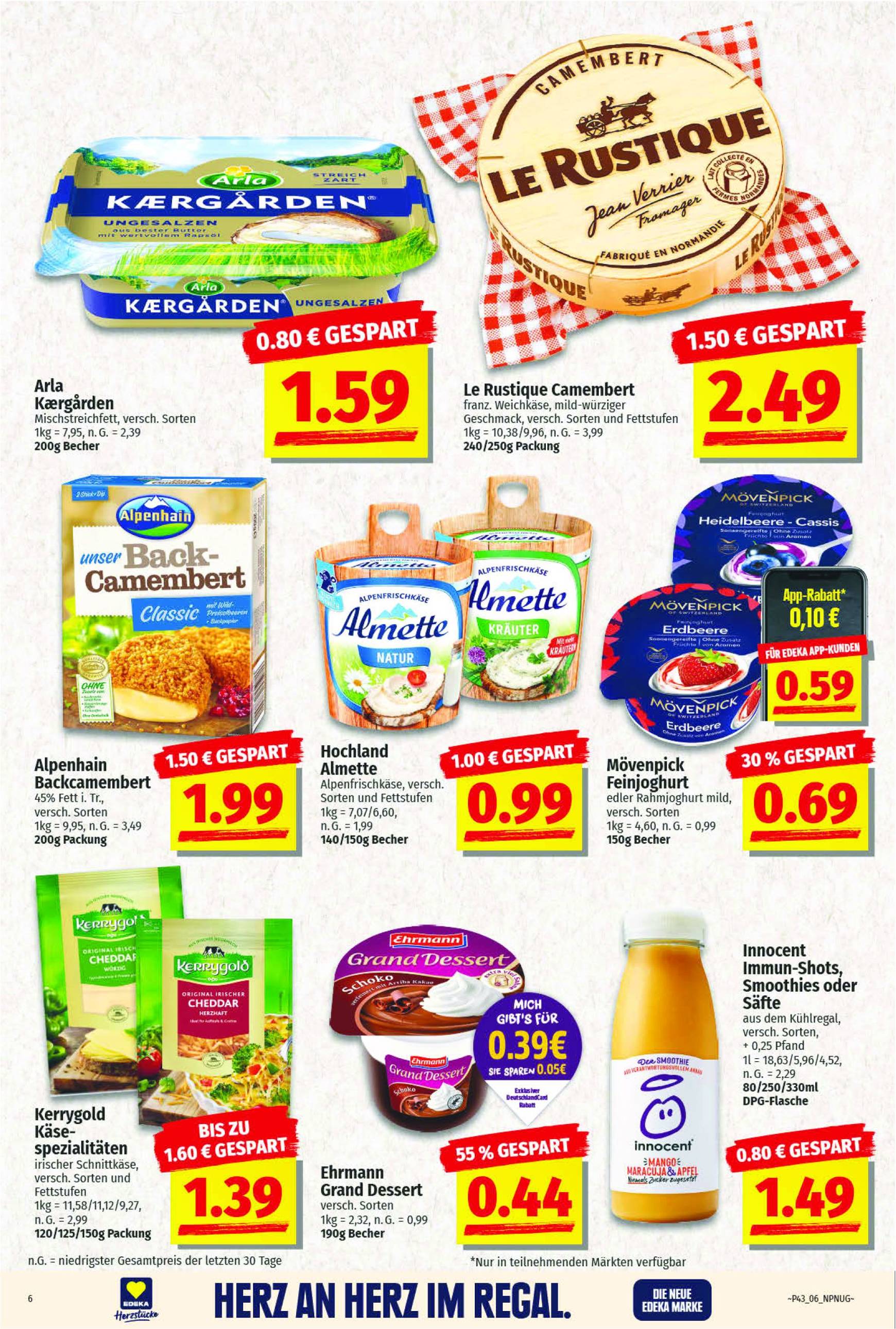 np - NP - Edeka-Prospekt gültig von 21.10. bis 26.10. - page: 6