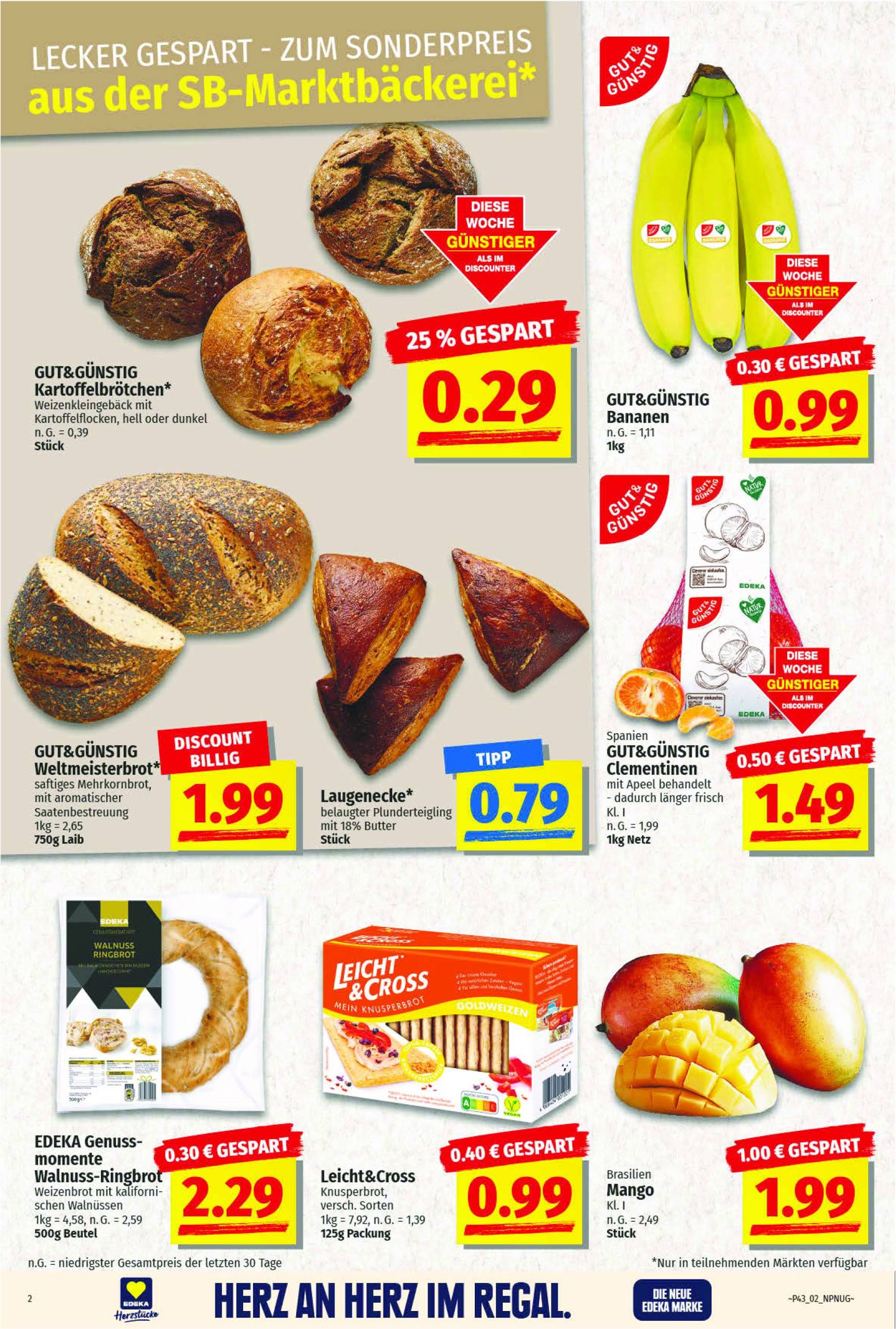 np - NP - Edeka-Prospekt gültig von 21.10. bis 26.10. - page: 2