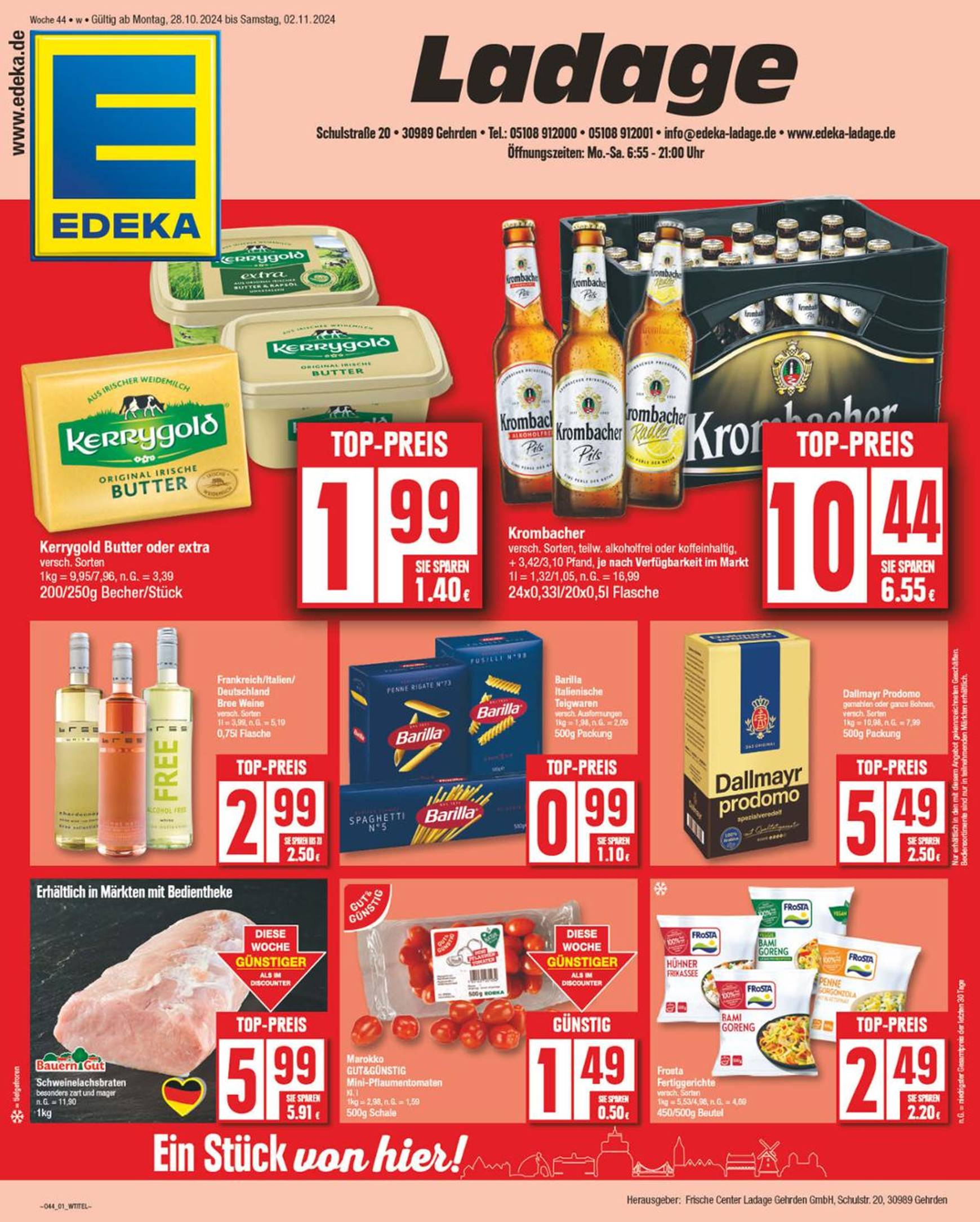 np - NP - Edeka - Gehrden-Prospekt gültig von 28.10. bis 02.11.