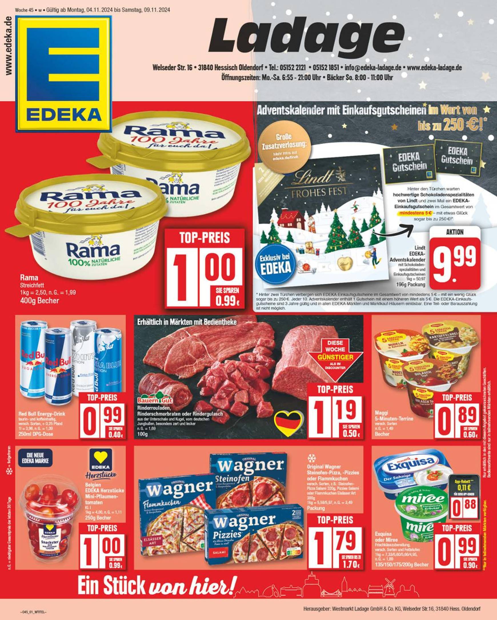 np - NP - Edeka - Hessisch Oldendorf-Prospekt gültig von 04.11. bis 09.11.