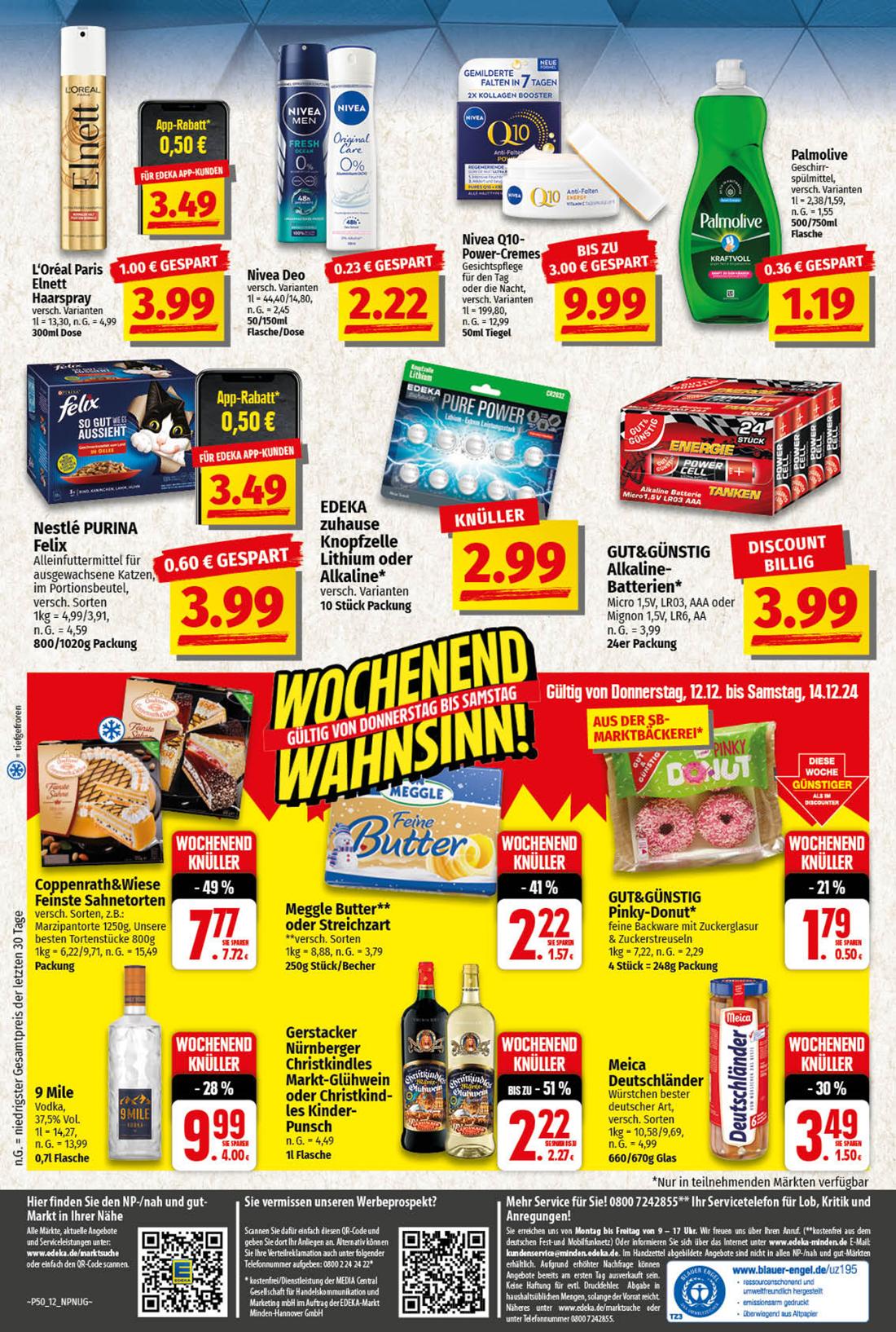 np - NP - Edeka-Prospekt gültig von 09.12. bis 14.12. - page: 12