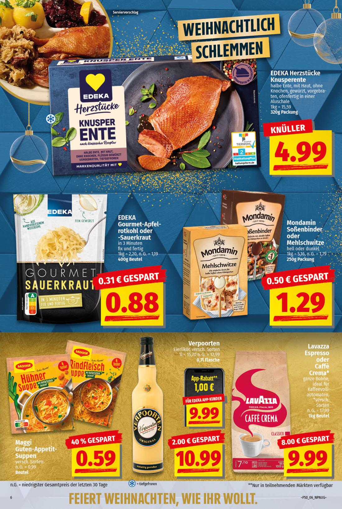 np - NP - Edeka-Prospekt gültig von 09.12. bis 14.12. - page: 6