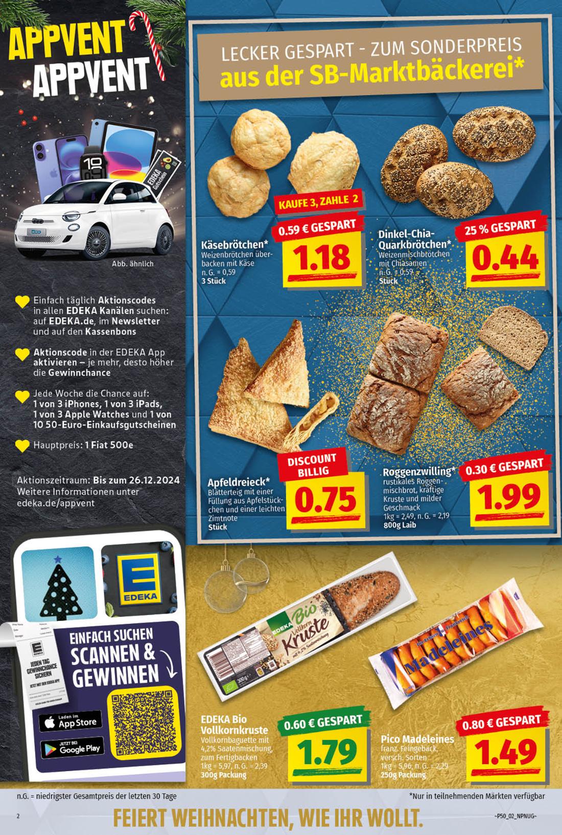 np - NP - Edeka-Prospekt gültig von 09.12. bis 14.12. - page: 2