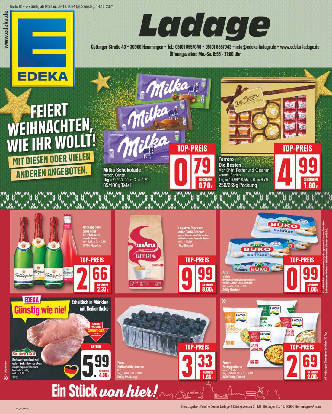 np - NP - Edeka - Hemmingen-Prospekt gültig von 09.12. bis 14.12.