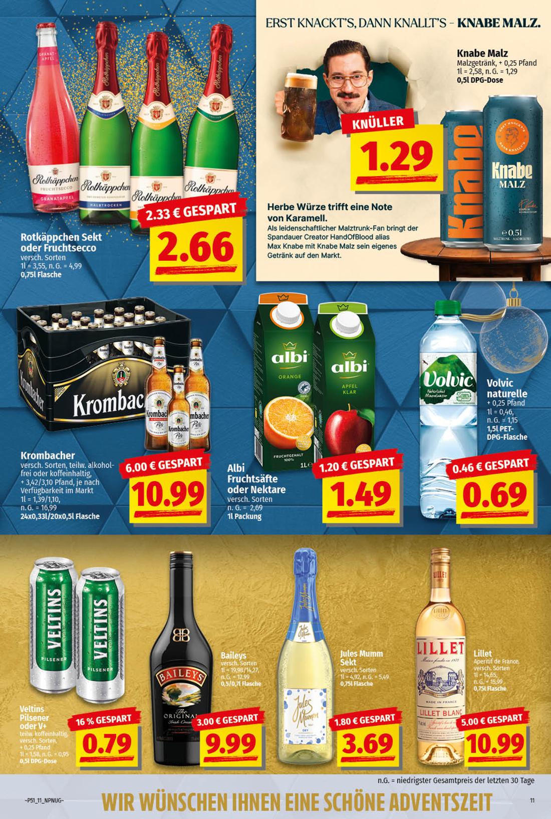 np - NP - Edeka-Prospekt gültig von 16.12. bis 21.12. - page: 11