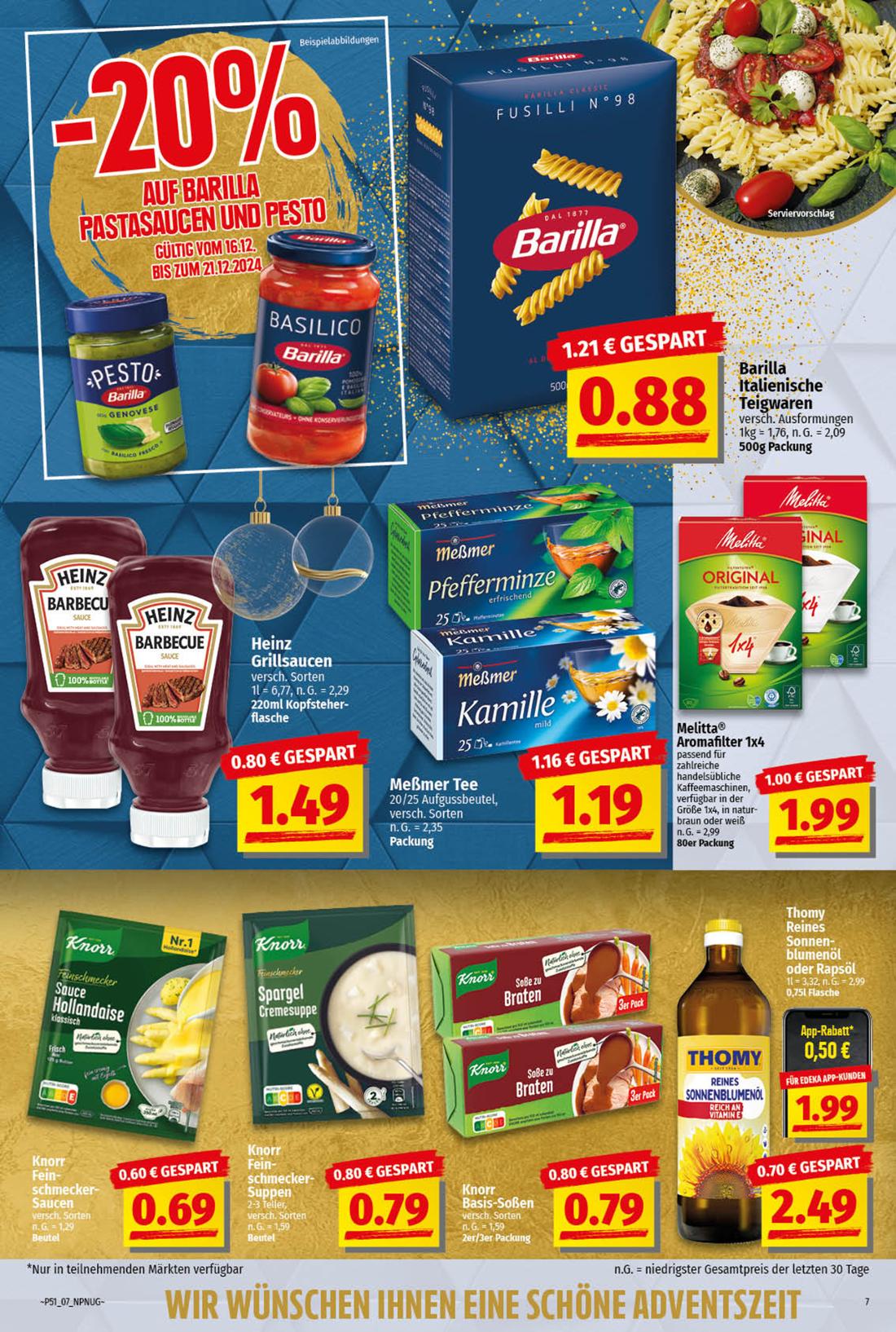 np - NP - Edeka-Prospekt gültig von 16.12. bis 21.12. - page: 7