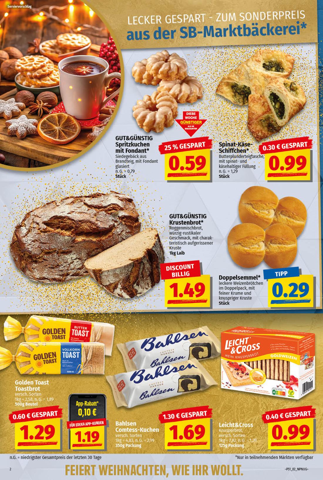 np - NP - Edeka-Prospekt gültig von 16.12. bis 21.12. - page: 2