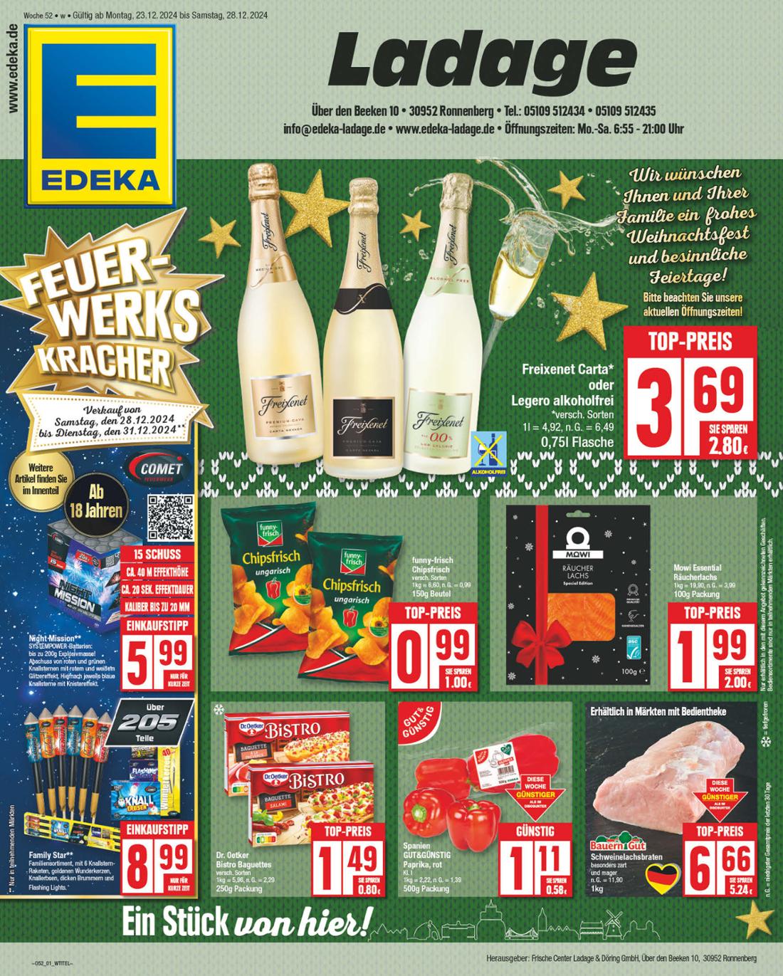 np - NP - Edeka - Ronnenberg-Prospekt gültig von 23.12. bis 28.12.