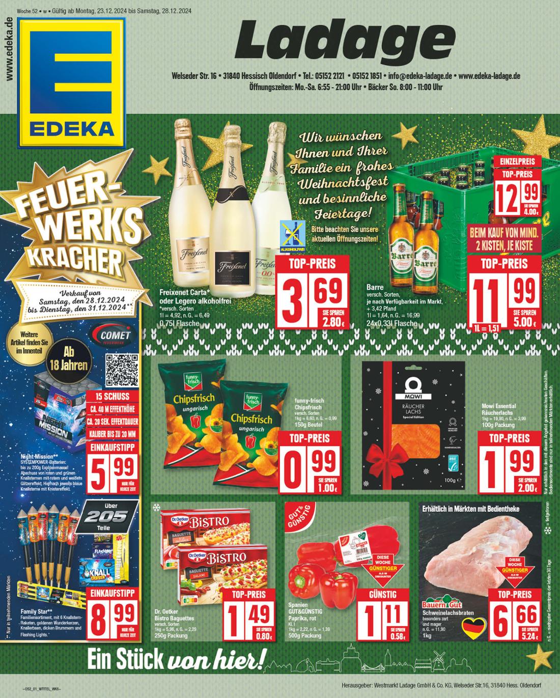 np - NP - Edeka - Hessisch Oldendorf-Prospekt gültig von 23.12. bis 28.12.