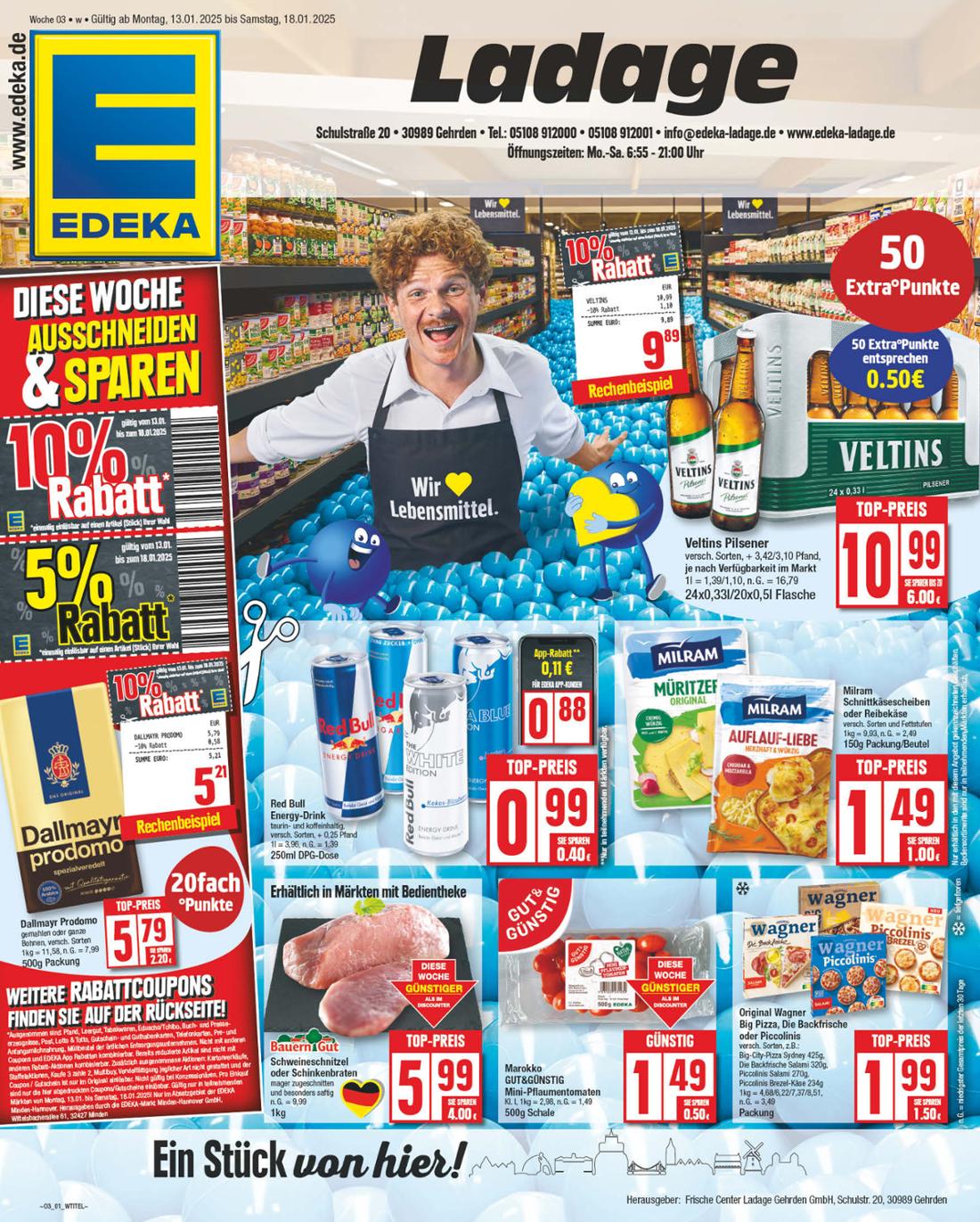 np - NP - Edeka - Gehrden-Prospekt gültig von 13.01. bis 18.01.