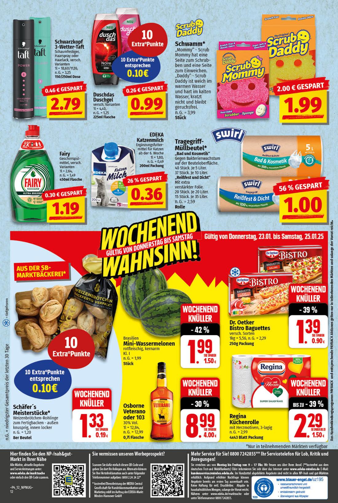 np - NP - Edeka-Prospekt gültig von 20.01. bis 25.01. - page: 12