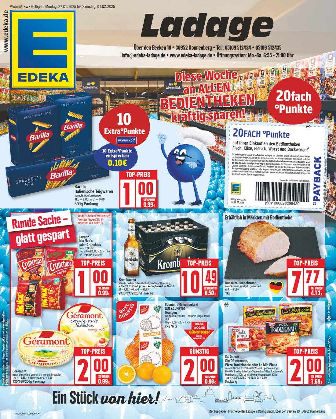 np - NP - Edeka - Ronnenberg-Prospekt gültig von 27.01. bis 01.02.