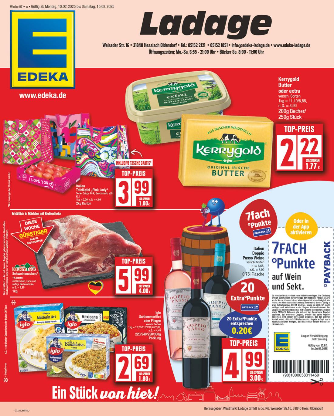 np - NP - Edeka - Hessisch Oldendorf-Prospekt gültig von 10.02. bis 15.02. - page: 1