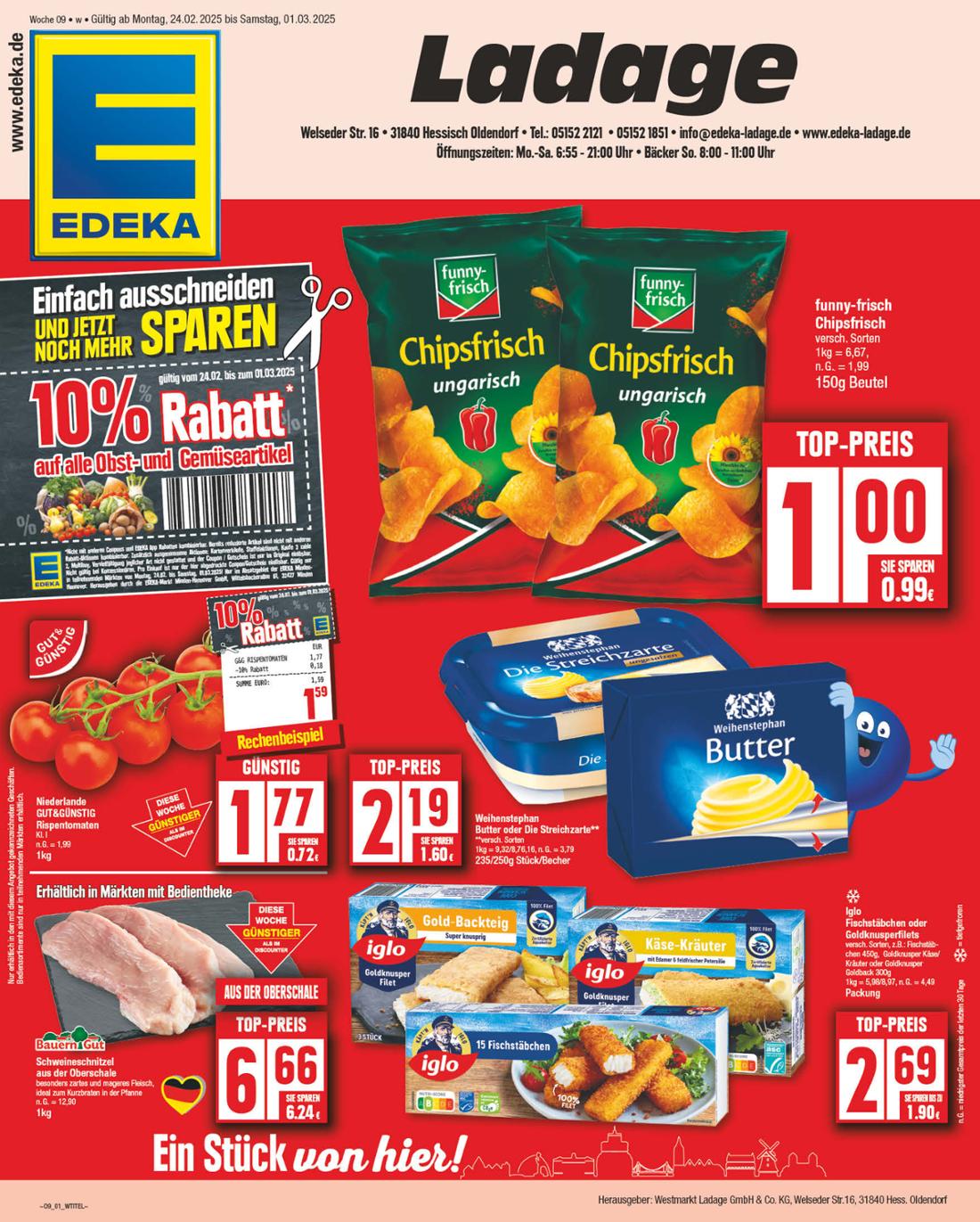 np - NP - Edeka - Hessisch Oldendorf-Prospekt gültig von 24.02. bis 01.03. - page: 1