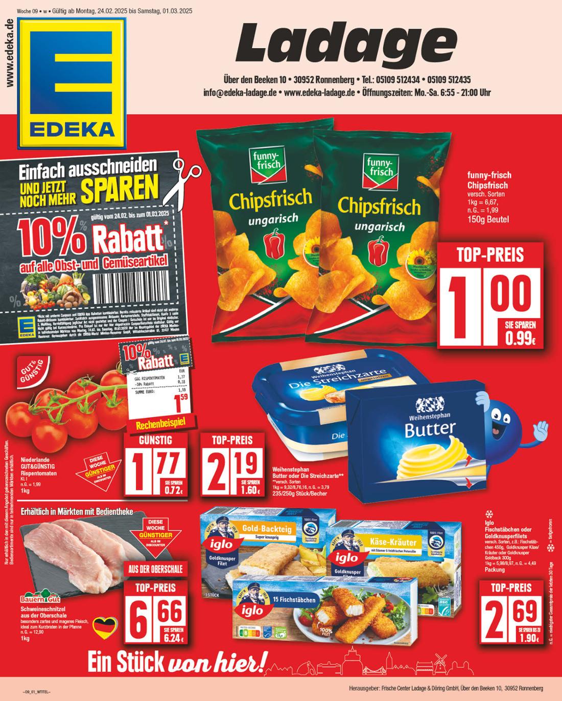 np - NP - Edeka - Ronnenberg-Prospekt gültig von 24.02. bis 01.03.