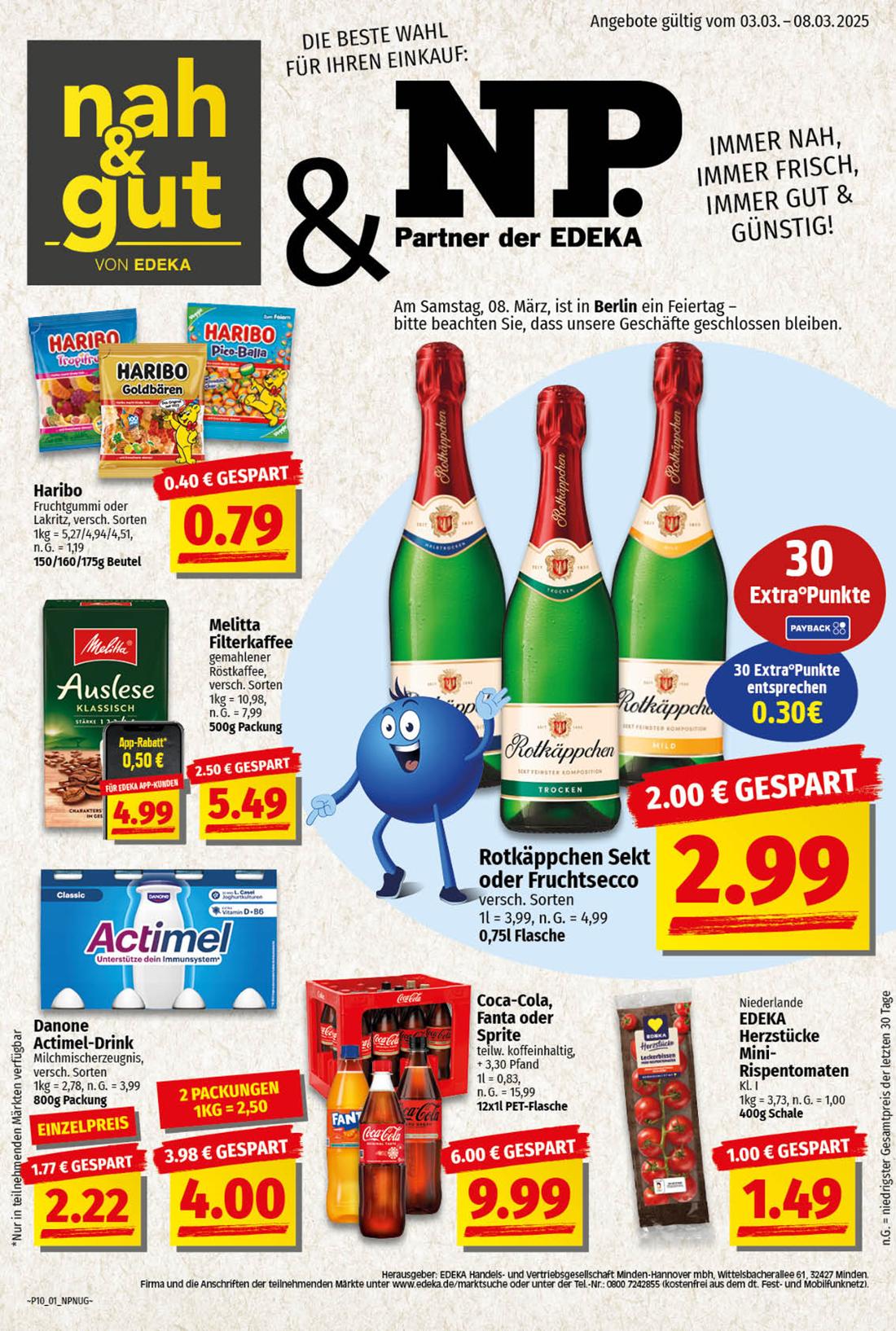 np - NP - Edeka-Prospekt gültig von 03.03. bis 08.03.