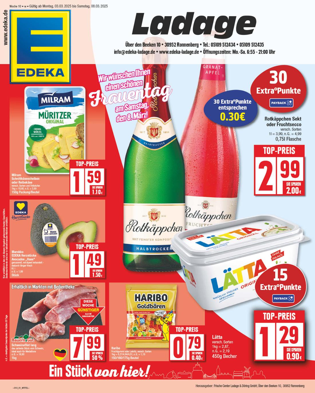 np - NP - Edeka - Ronnenberg-Prospekt gültig von 03.03. bis 08.03.