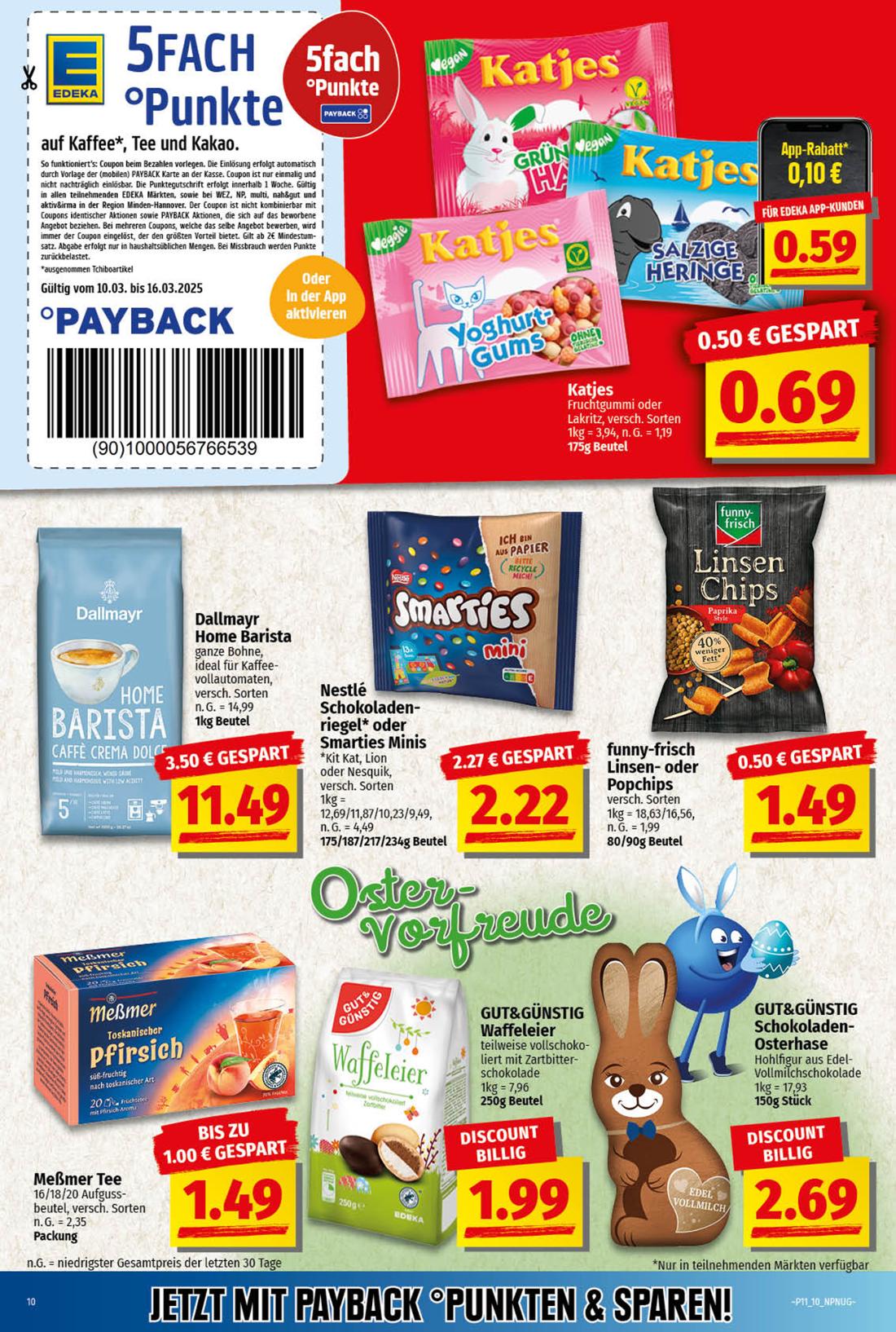 np - NP - Edeka-Prospekt gültig von 10.03. bis 15.03. - page: 10