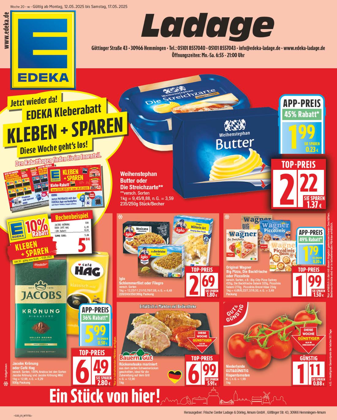 np - NP - Edeka - Hemmingen-Prospekt gültig von 12.05. bis 17.05.
