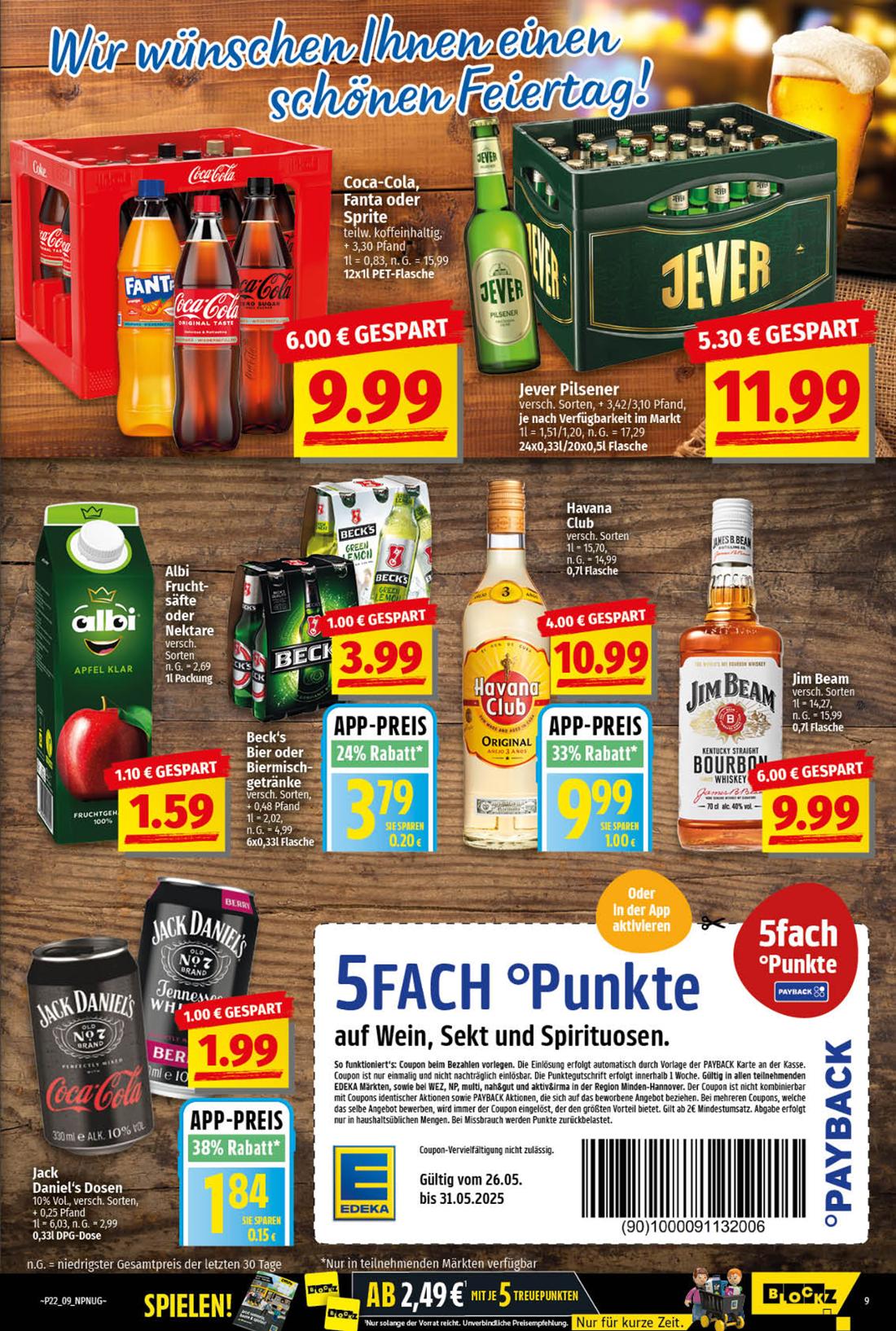np - NP - Edeka-Prospekt gültig von 26.05. bis 31.05. - page: 9