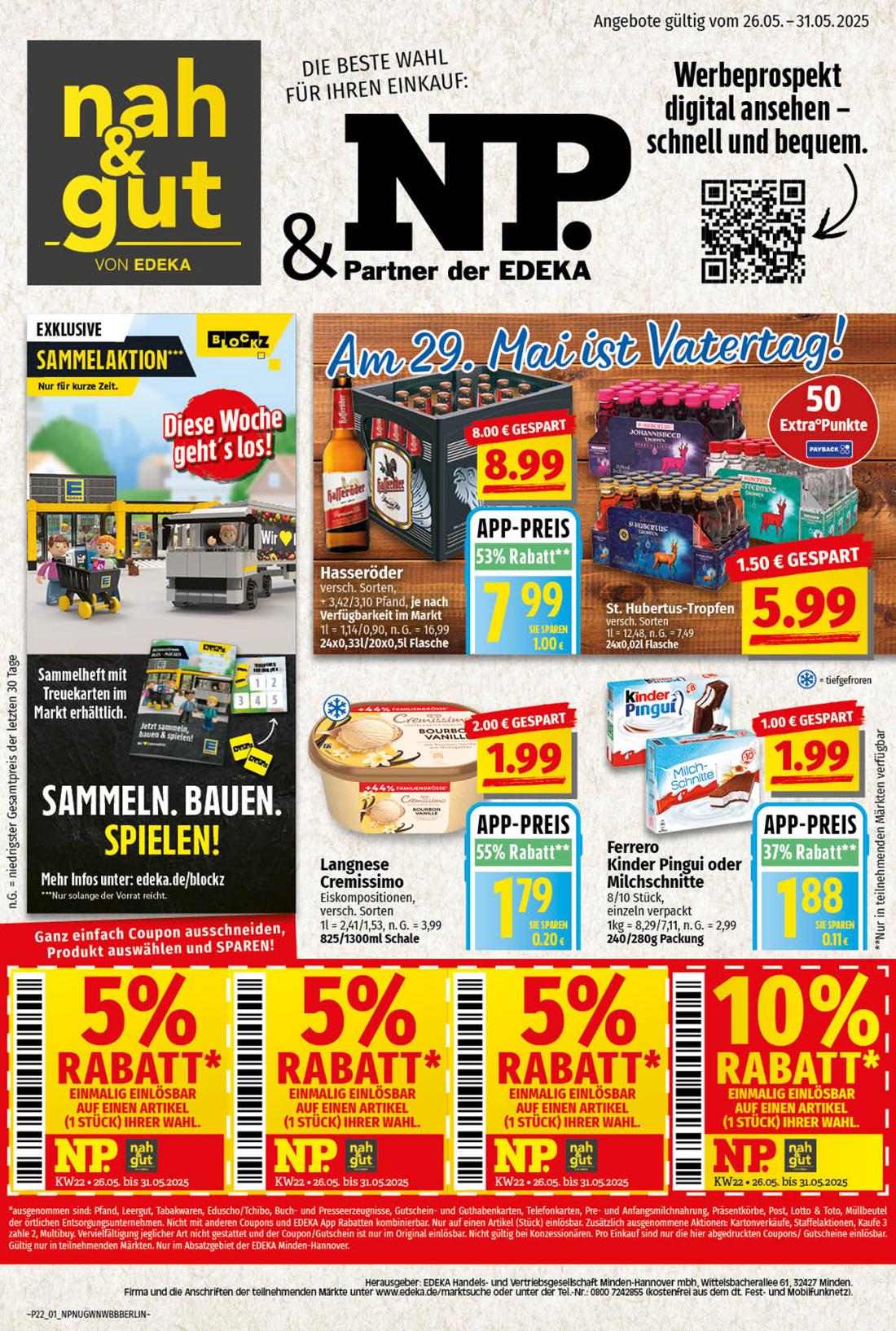 np - NP - Edeka-Prospekt gültig von 26.05. bis 31.05.