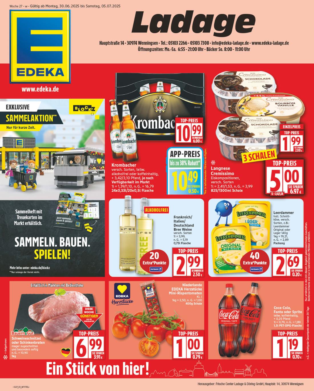 np - NP - Edeka - Wenningsen-Prospekt gültig vom 30.06. bis 05.07.