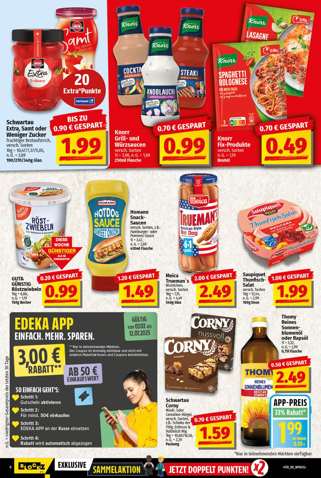 np - NP - Edeka-Prospekt gültig vom 07.07. bis 12.07. - page: 8