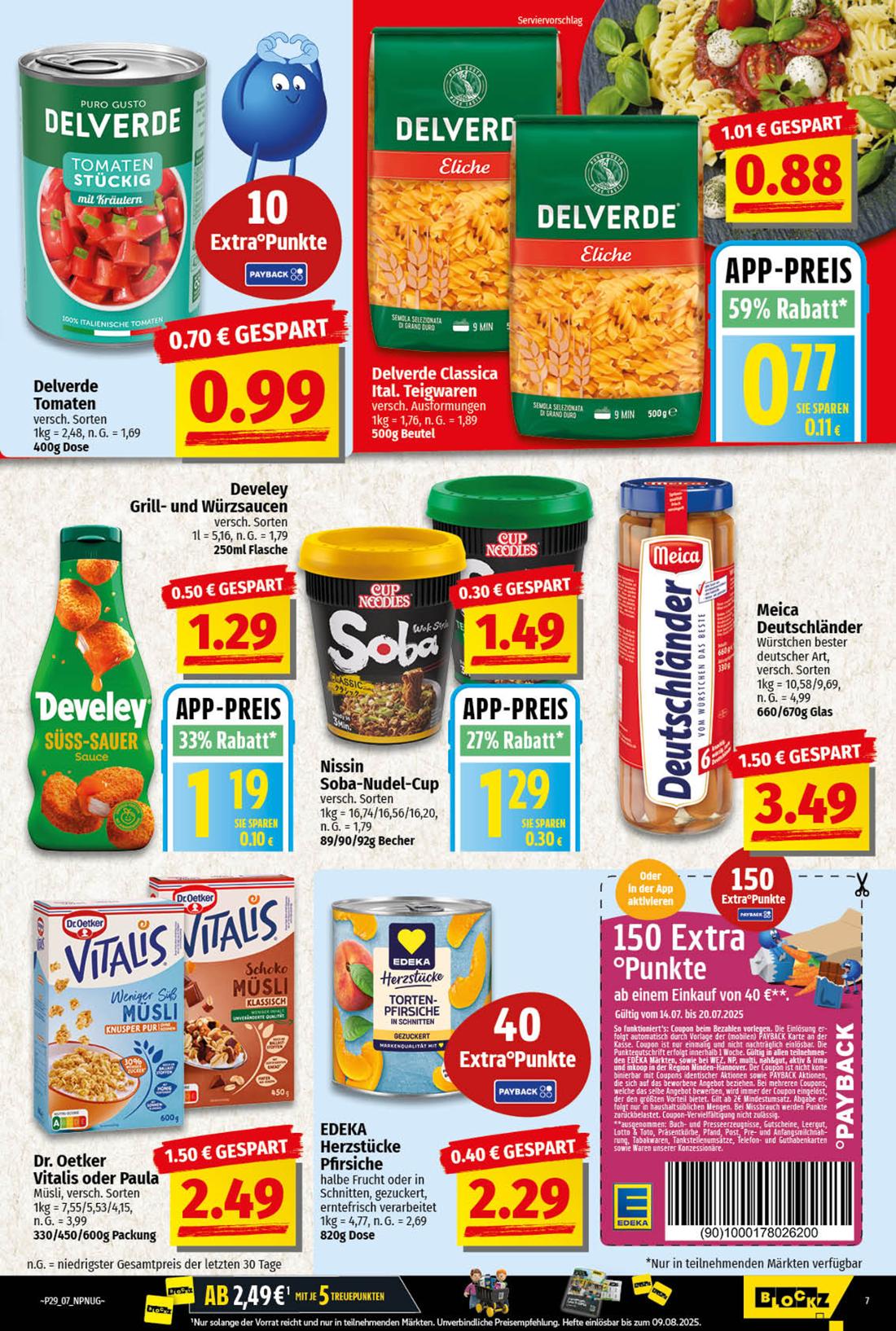 np - NP - Edeka-Prospekt gültig vom 14.07. bis 19.07. - page: 7
