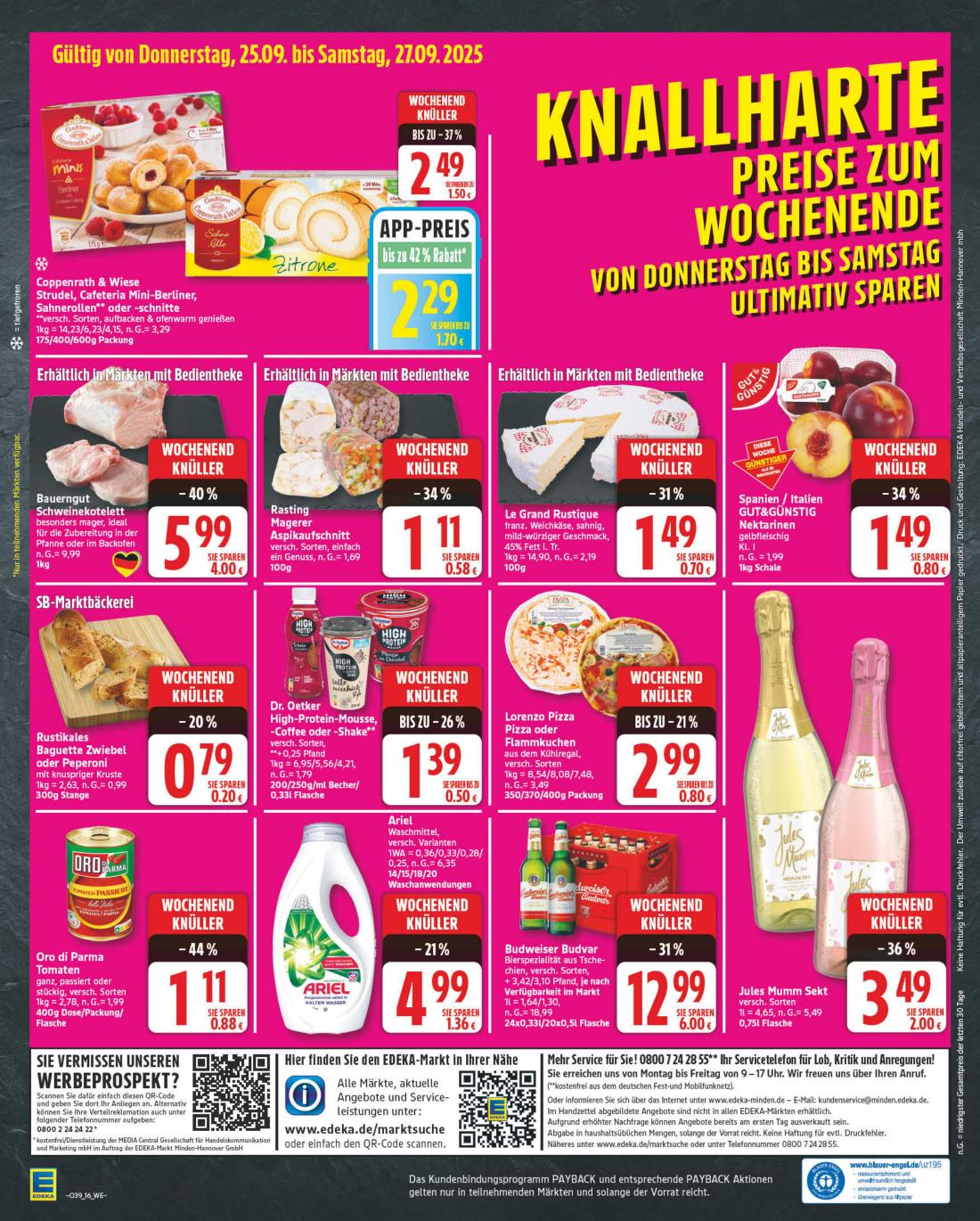 np - NP - Edeka - Hemmingen-Prospekt gültig vom 22.09. bis 27.09. - page: 16