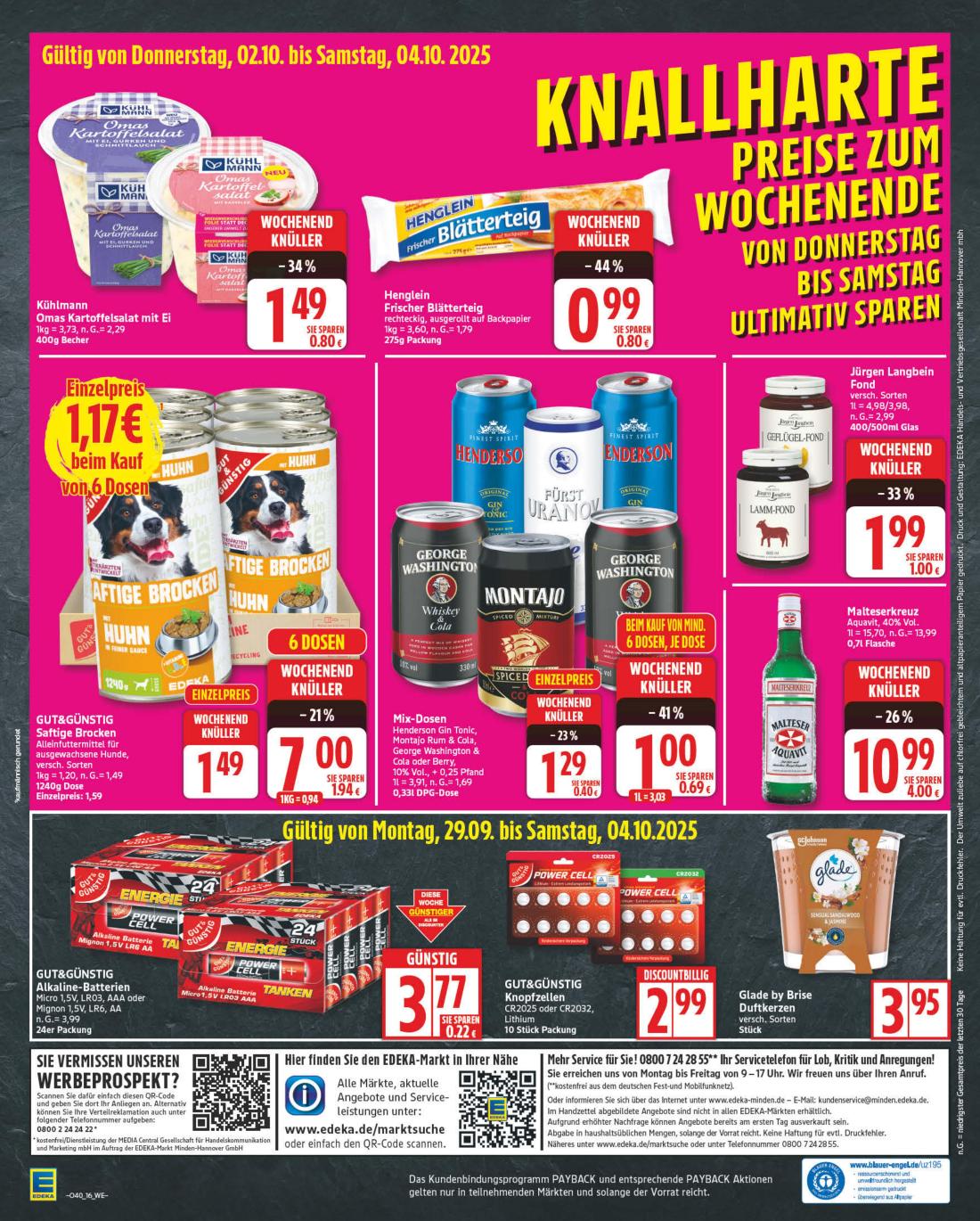 np - NP - Edeka - Ronnenberg-Prospekt gültig vom 29.09. bis 04.10. - page: 16