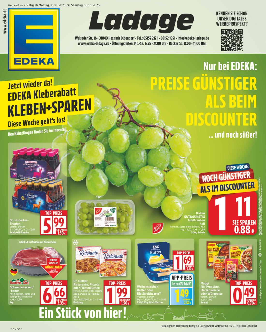 np - NP - Edeka - Hessisch Oldendorf-Prospekt gültig vom 13.10. bis 18.10.