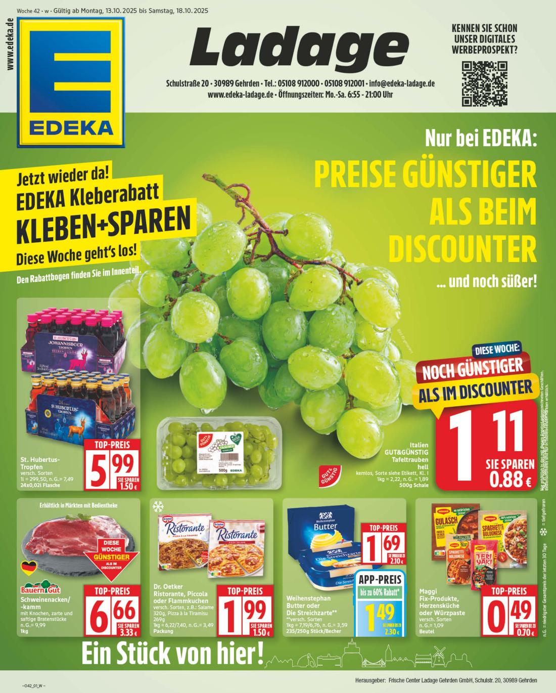 np - NP - Edeka - Gehrden-Prospekt gültig vom 13.10. bis 18.10.
