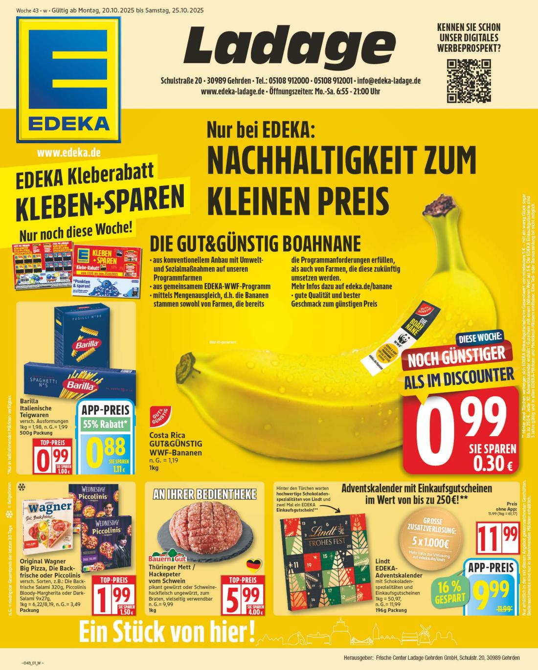 np - NP - Edeka - Gehrden-Prospekt gültig vom 20.10. bis 25.10.