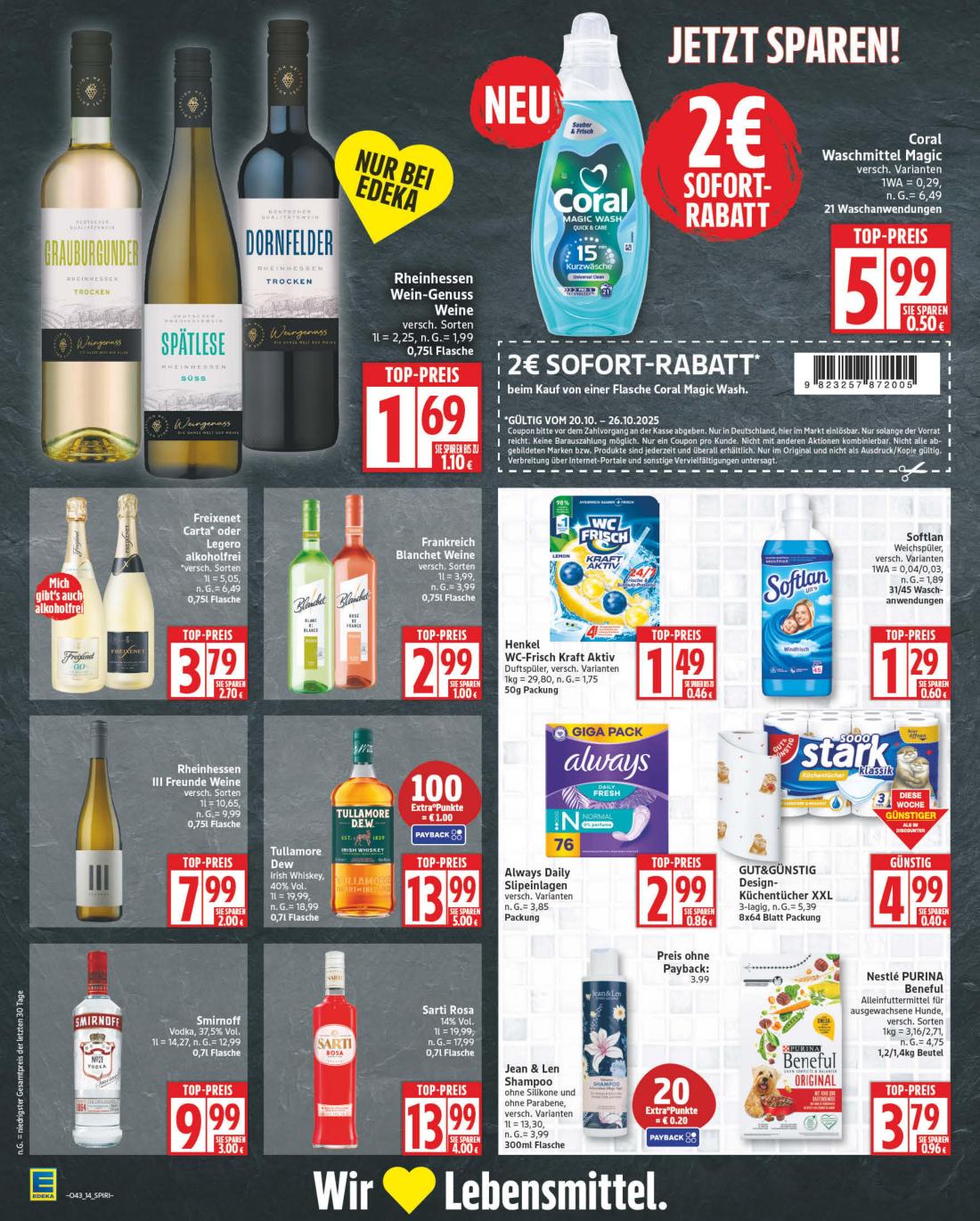 np - NP - Edeka - Hemmingen-Prospekt gültig vom 20.10. bis 25.10. - page: 14