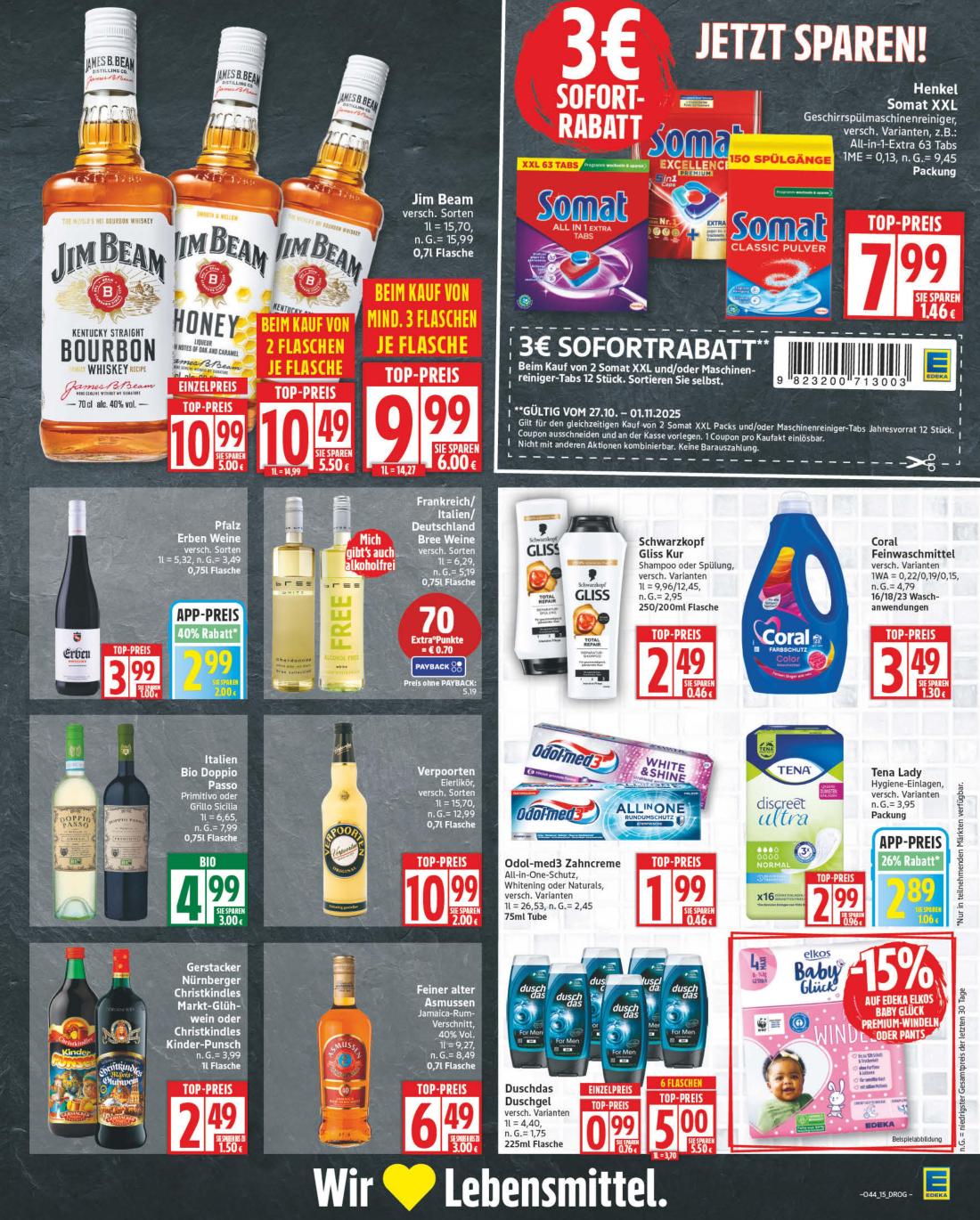 np - NP - Edeka - Wenningsen-Prospekt gültig vom 27.10. bis 01.11. - page: 15