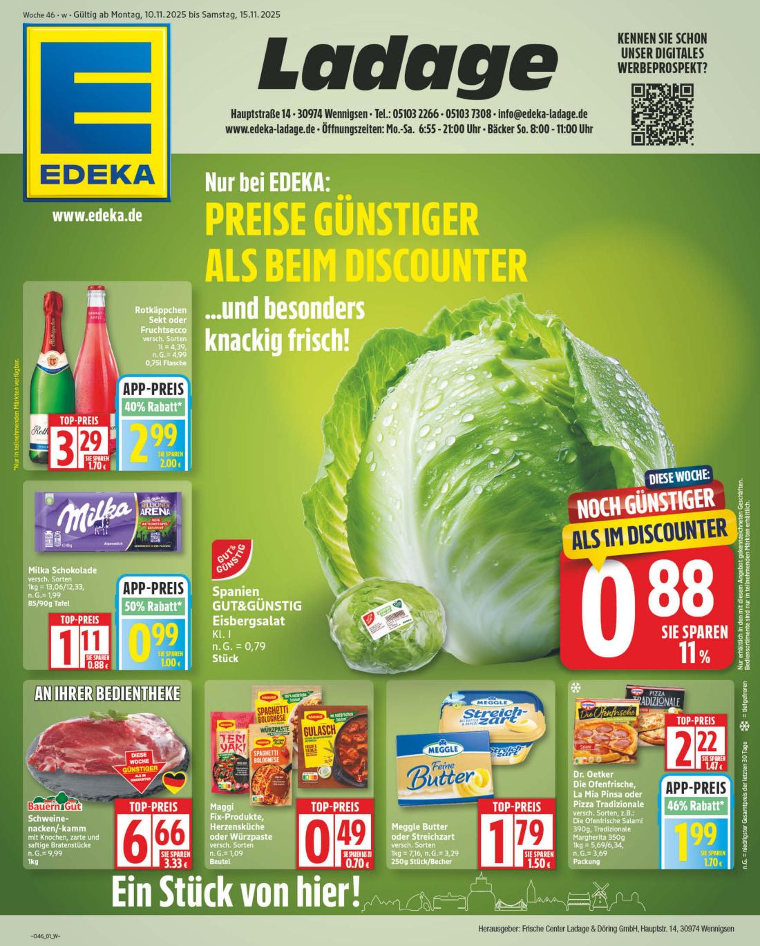 np - NP - Edeka - Wenningsen-Prospekt gültig vom 10.11. bis 15.11.