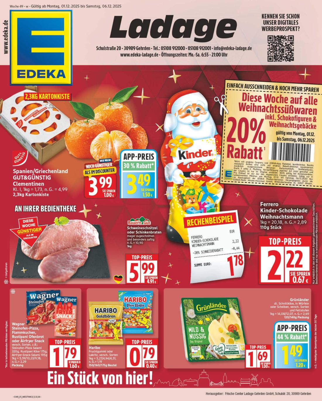 np - NP - Edeka - Gehrden-Prospekt gültig vom 01.12. bis 06.12.