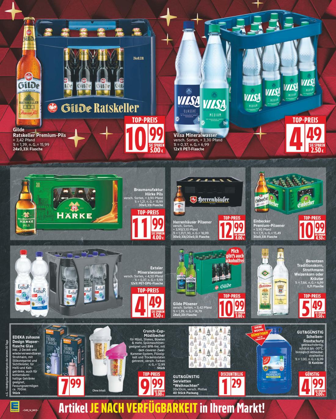 np - NP - Edeka - Gehrden-Prospekt gültig vom 01.12. bis 06.12. - page: 14