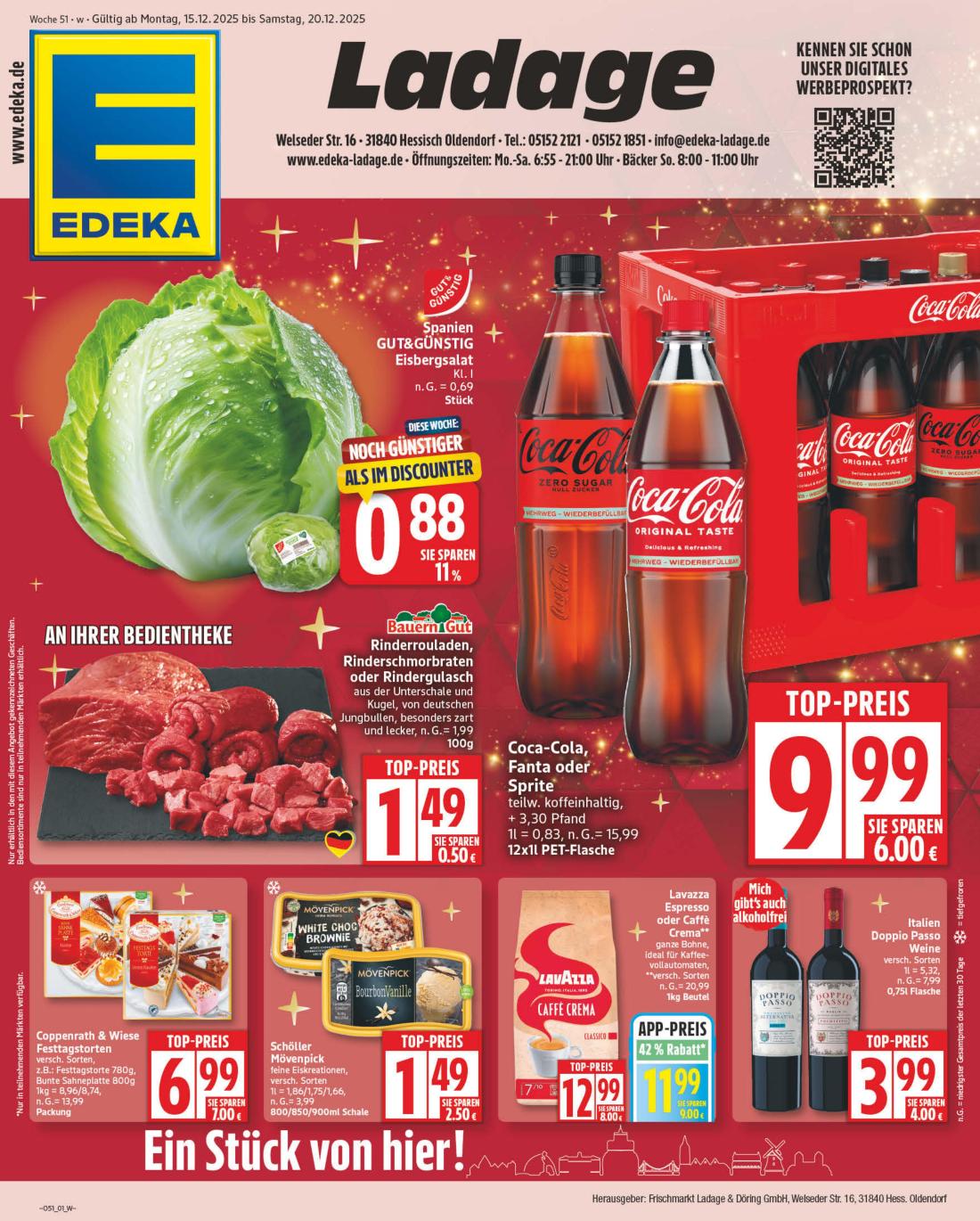 np - NP - Edeka - Hessisch Oldendorf-Prospekt gültig vom 15.12. bis 20.12.